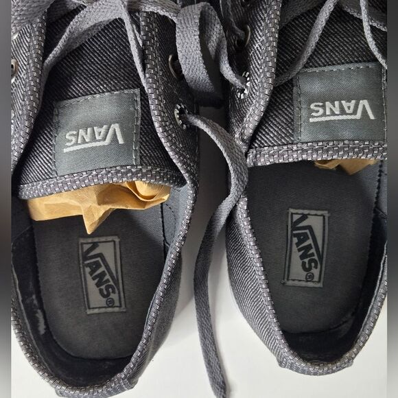 Women's Ferris Lo Pro Vans Lace-up Low-top Skate Sneakers Gray Sz 10 VN-0JW069V - Picture 10 of 10